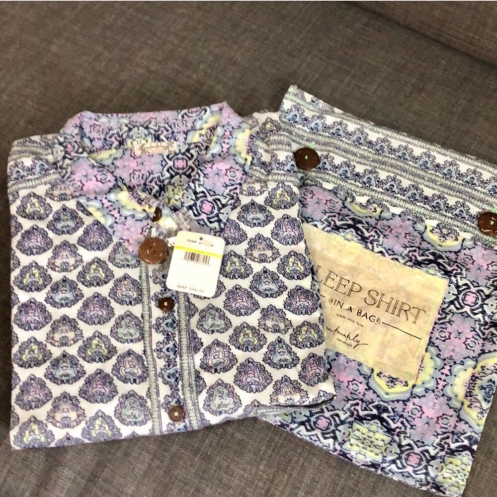 💙💜FREE PEOPLE SLEEP SHIRT💜💙 - Picture 8 of 11
